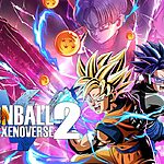 Dragon Ball Xenoverse 2 DLC cover featuring Goku and Trunks.